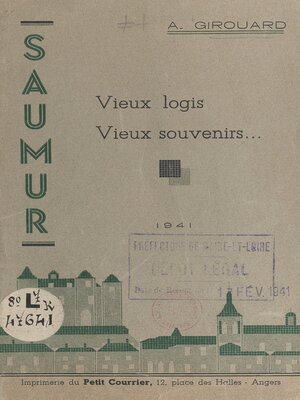 cover image of Saumur